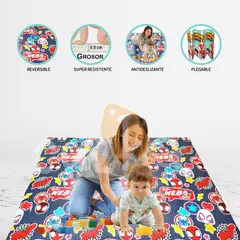 CUZKA - Alfombra Plegable Para Bebé »SPIDERMAN»