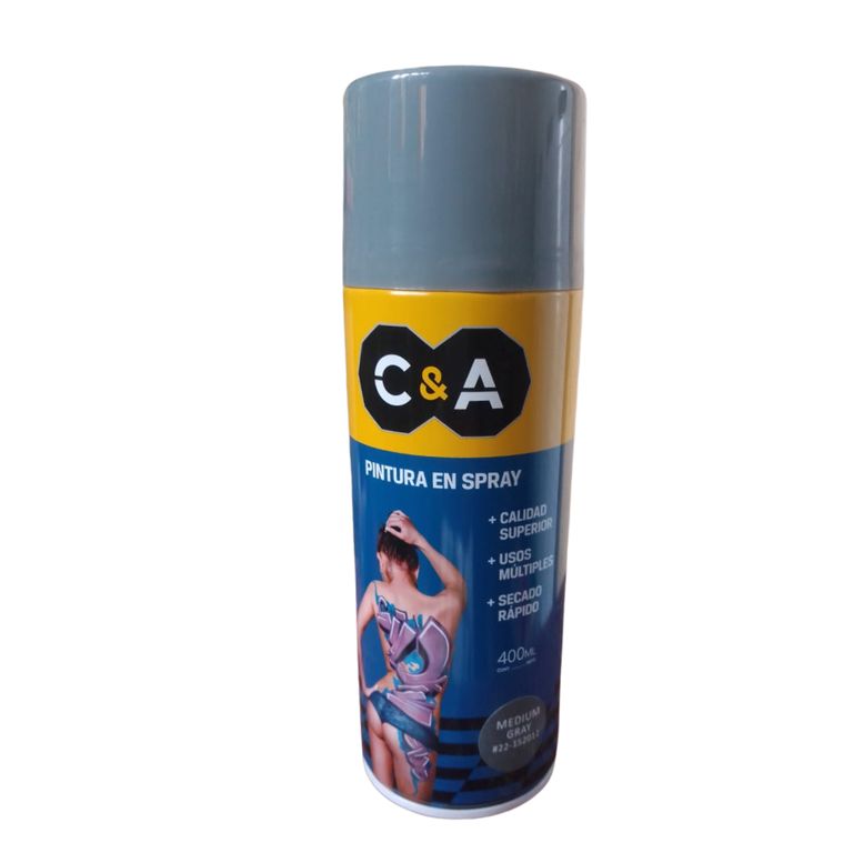 Pintura Spray C&A Medium Gray # 22  - Gris