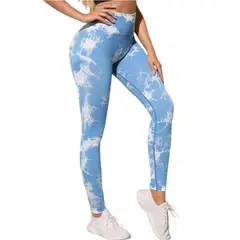 ENGELL - Leggins Deportivas Efecto Tie Dye