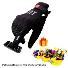 GENERICO - Guantes City Impermeables Moto motociclista y Patito Motero