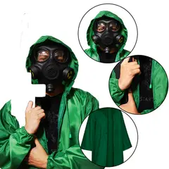 GENERICO - Disfraz Completo Antigas Led Talla L Halloween