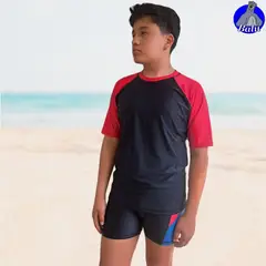 GENERICO - Polo de baño de maga corta