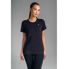 ULTIMATE - Polo Deportivo Manga Corta para Mujer - Black