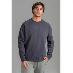 ULTIMATE - Polera Casual Raglan para Hombre Dark Grey