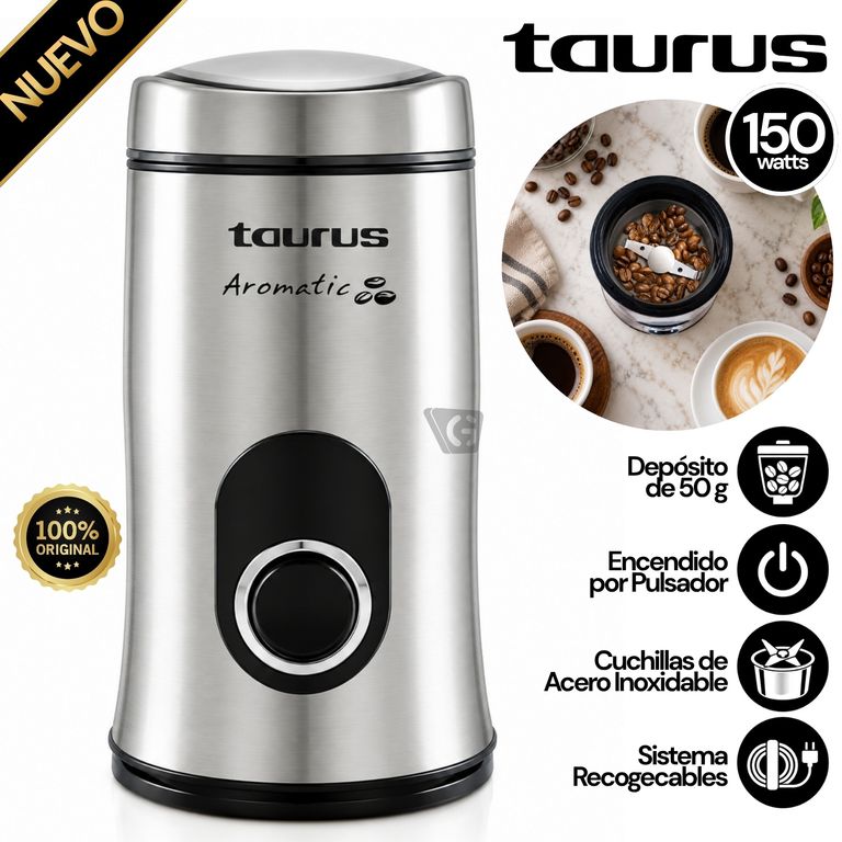 Molinillo de Café Acero Inoxidable AROMATIC