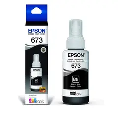 EPSON - TINTA T673120 BK L800 L805 L850 L1800-NEGRO