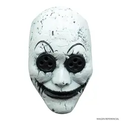 INSPIRA - Máscara halloween terrorífica ojos de botón