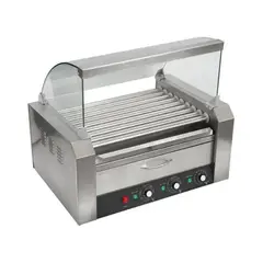 GENERICO - Calentador de Hot Dog con Horno 9 Rodillos