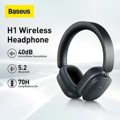 BASEUS - Audifono H1 Bowie Noice Cancelling 70H