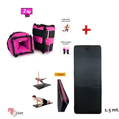 NACIONAL - Tobilleras De Peso y Colchoneta