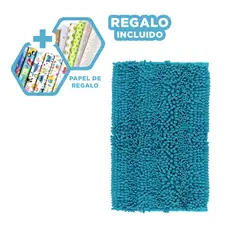 RYBIU IMPORT - Tapete Moderno y Perfecto en Color Celeste Y+Papel de Regalo
