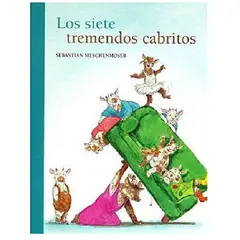 GENERICO - Libro infantil LOS SIETE TREMENDOS CABRITOS