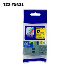 GENERICO - TZ2-FX631 Cinta Compatible Brother Flexible TZE-FX631 18MM