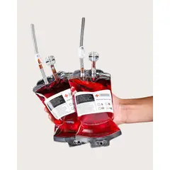 GENERICO - BOLSA SANGRE DISFRAZ VAMPIRO HALLOWEEN