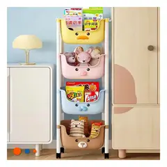 GENERICO - Estante Resistente 4 N en Personsajes Y+Ligas de Regalo