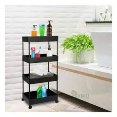 RYBIU IMPORT - Carrito Compacto Facil de Usar en Negro Y+Papel de Regalo