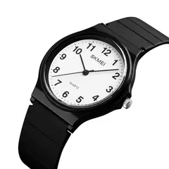 SKMEI - RELOJ 1419 Negro CORREA Silicona PARA MUJER