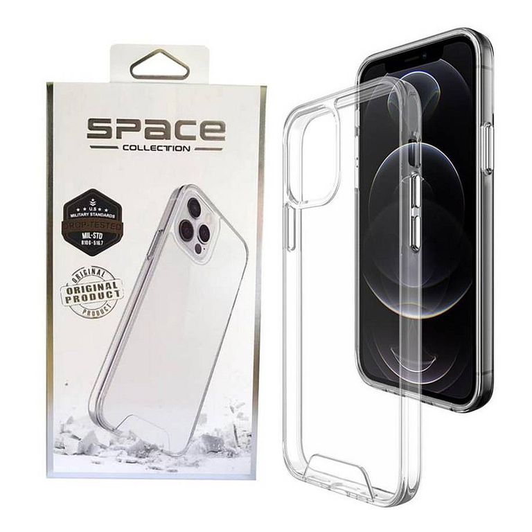 FUNDA TRANSPARENTE PARA IPHONE 16 PRO MAX CASE RESISTENTE ANTICAIDA