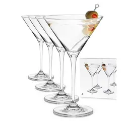 NADIR - Juego 4 Copas para Martini Tallo alto