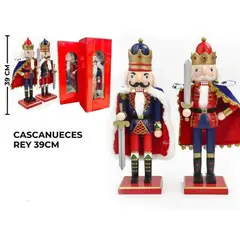 GENERICO - CASCANUECES REY 39CM UNIDAD