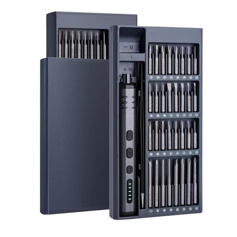 Destornillador Eléctrico Inalámbrico 68 en 1 de Alta Precisión