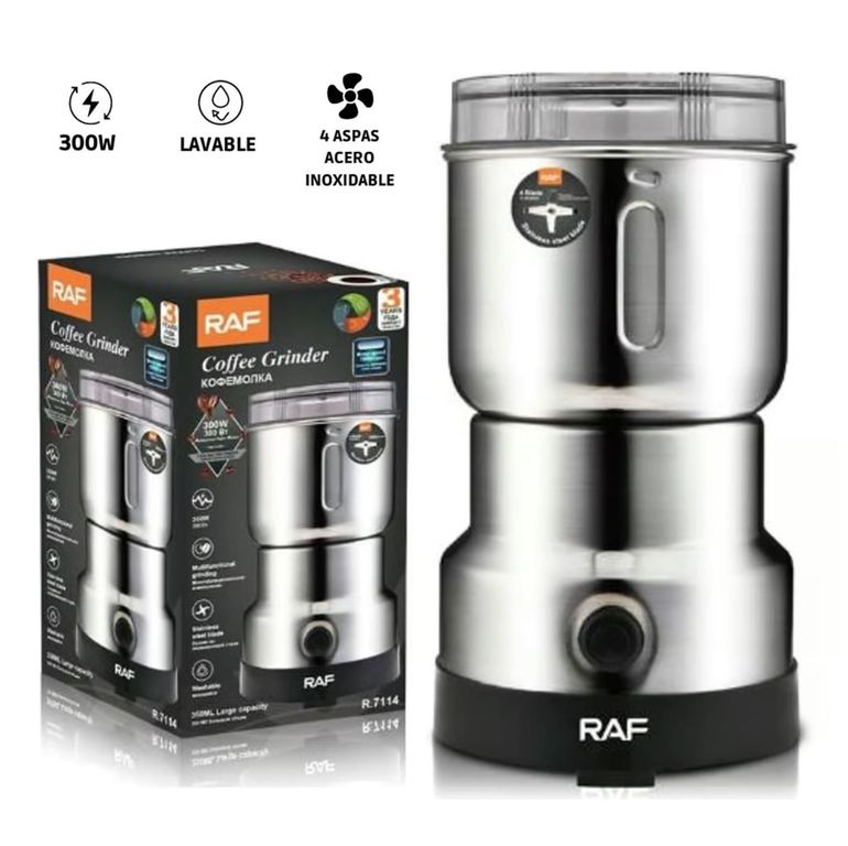 Molinillo Eléctrico Premium Tornado™ (RAF) 4 Aspas 300 Watts
