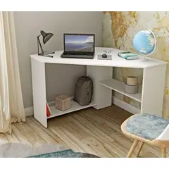 TU MESITA - Escritorio Esquinero Moderno William Blanco