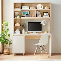 TU MESITA - Escritorio Vintage Moderno Emma Alto 194cm