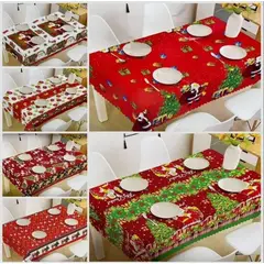 GENERICO - Manteles de Navidad Elegantes 150x180cm