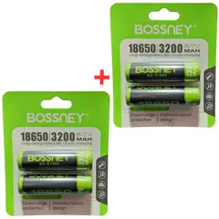 OEM - Bateria 18650 Litio Recargable 3.7V 4.2V x 04 Unidades