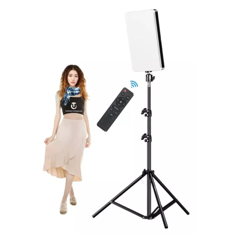 Kit Luces LED Panel iluminación 100W de Estudio Fotografía 40CM M777