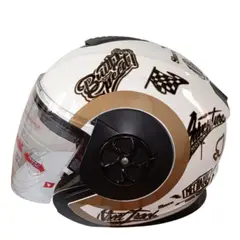 GENERICO - Casco De Moto Bolichero Certificado Rantash