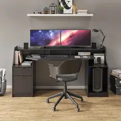 TU MESITA - Escritorio Moderno Vanuato Negro