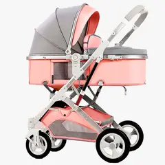 GENERICO - COCHE MOISES DE LUJO ROSA