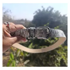 GENERICO - Correa Elegante Para Mujer ModTigre 110CM Blanco