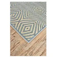 NATHAN - Alfombra Turkey Saphir Rombos Gris 229x160