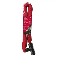 HERMEX - Candado Metalico con Cadena Forrada 49621