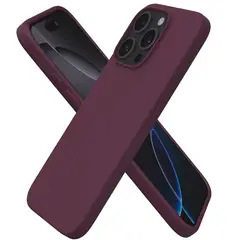 GENERICO - Case Silicona Para Iphone 16 Pro Max Violeta