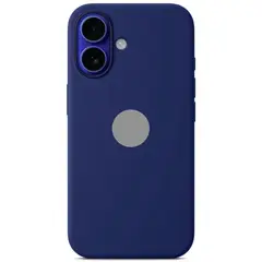 GENERICO - Protector de Celular Silicona Para Iphone 16 Azul
