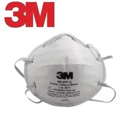 3M - 5 Mascarillas 8801 Respirador N95 PFF-2