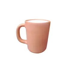 ACHALLAY ARTESANIA DE BARRO - Taza Recta Cerámica 350 ml