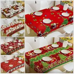 GENERICO - Manteles de Navidad Elegantes 150x180cm