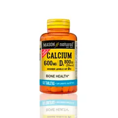 MASON - Vitamina Calcium 600Mg D3 800Iu 20 Mcg 60 Tab