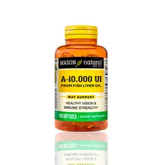 MASON - Vitamina A-10000Iu From Fish Liver Oil 100 Softg