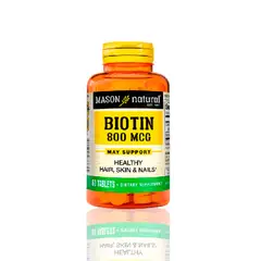 MASON - Vitamina Biotin 800 Mcg 60 Tab