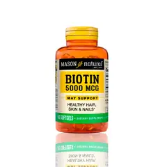 MASON - Vitamina Biotin 5000 Mcg 60 Softg