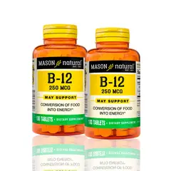 MASON - Vitamina B-12 250 Mcg 100 Tab Pack X2