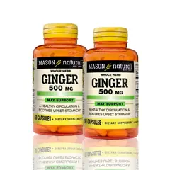 MASON - Vitamina Ginger 500 Mg 60 Cap Pack X2