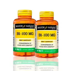 MASON - Vitamina B1 100 Mg 100 Tab Pack X2