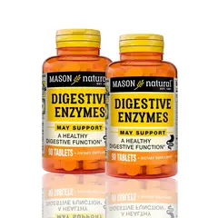 MASON - Vitamina Digestive Enzymes 90 Tab Pack X2